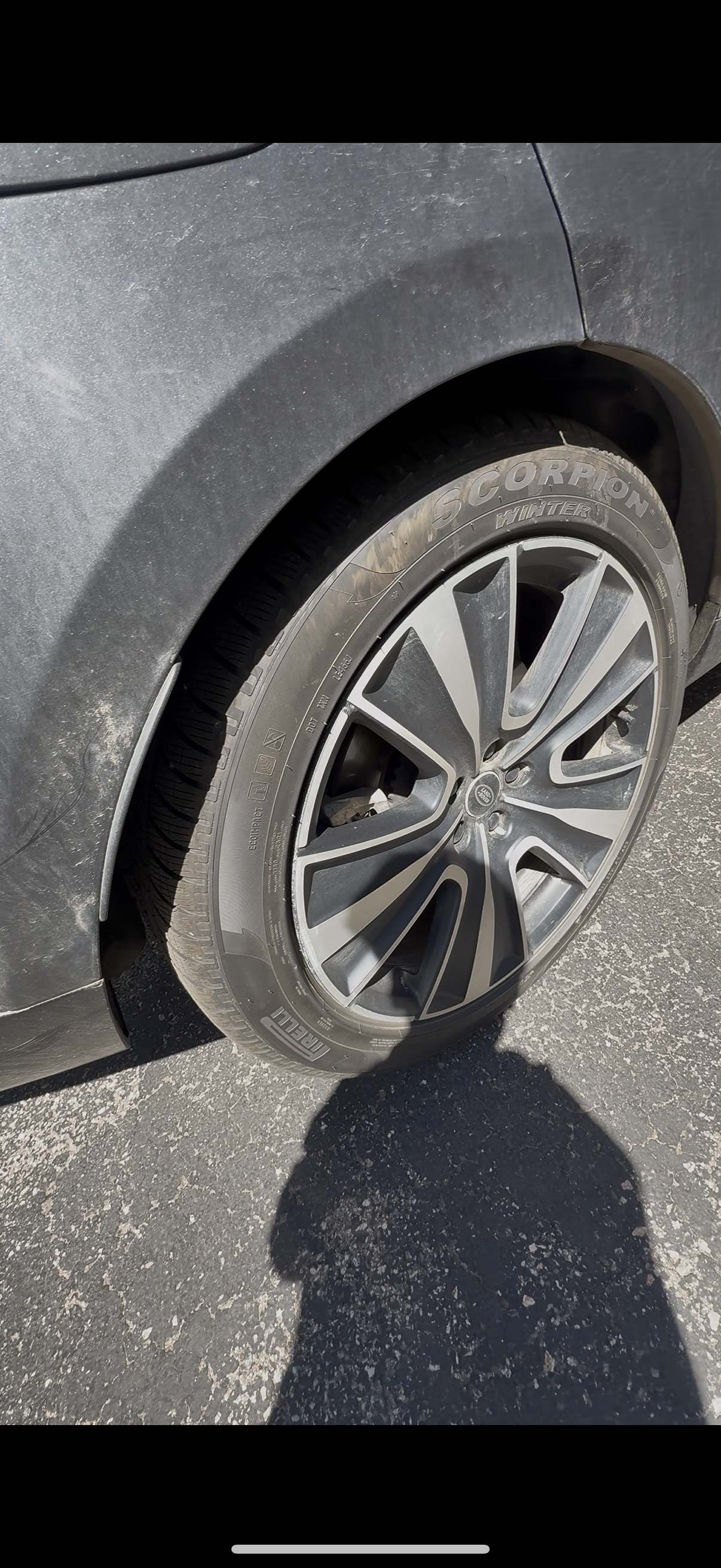 Wheel before detailing