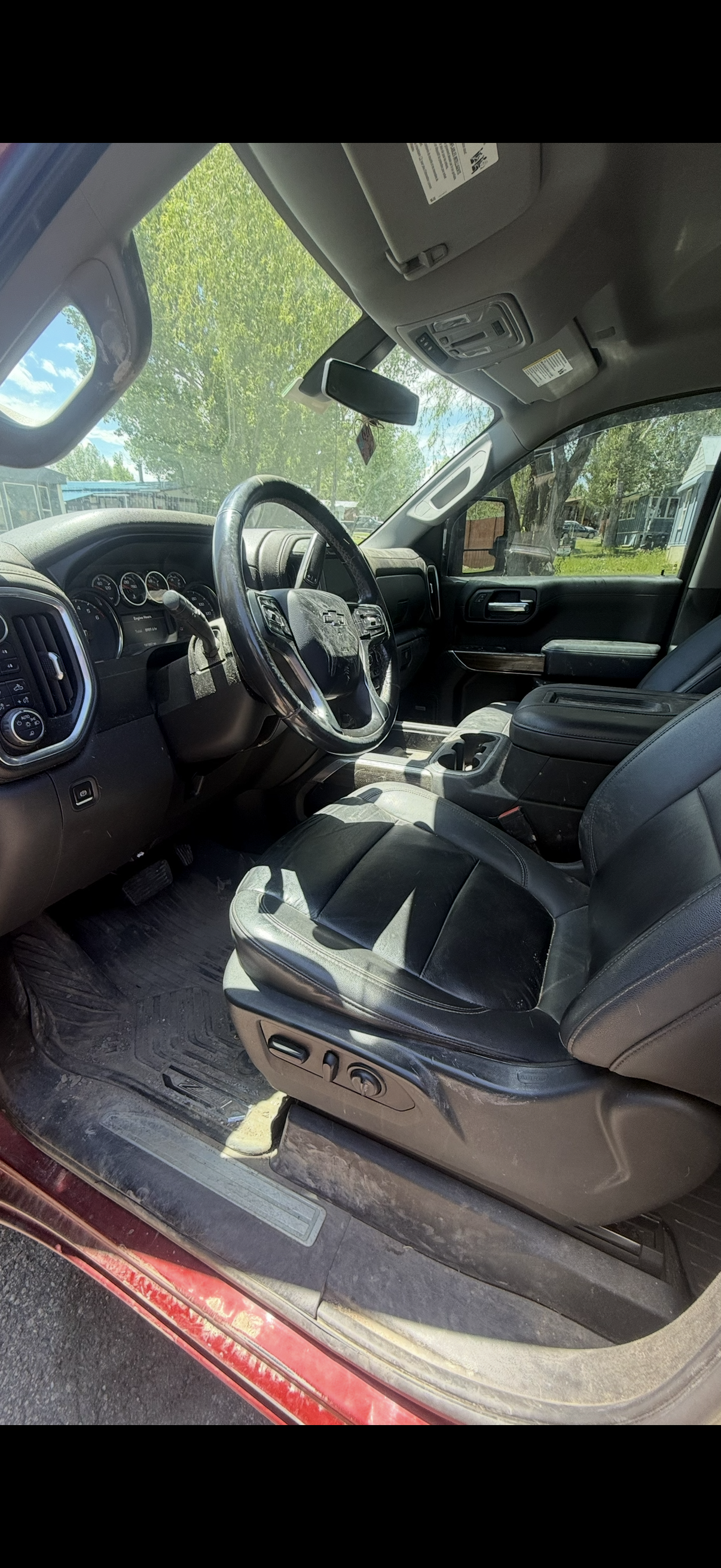 Interior before detailing